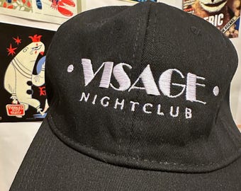 Vintage Orlando VISAGE NIGHTCLUB baseball hat dad cap