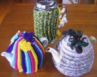 Cosies ondulados do Aussie Bush (padrões de crochê)