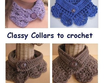 Classy Collars (crochet patterns)