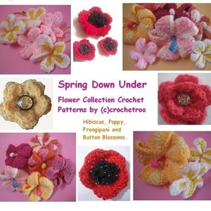 Spring Down Under Crochet Pattern Collection image 1