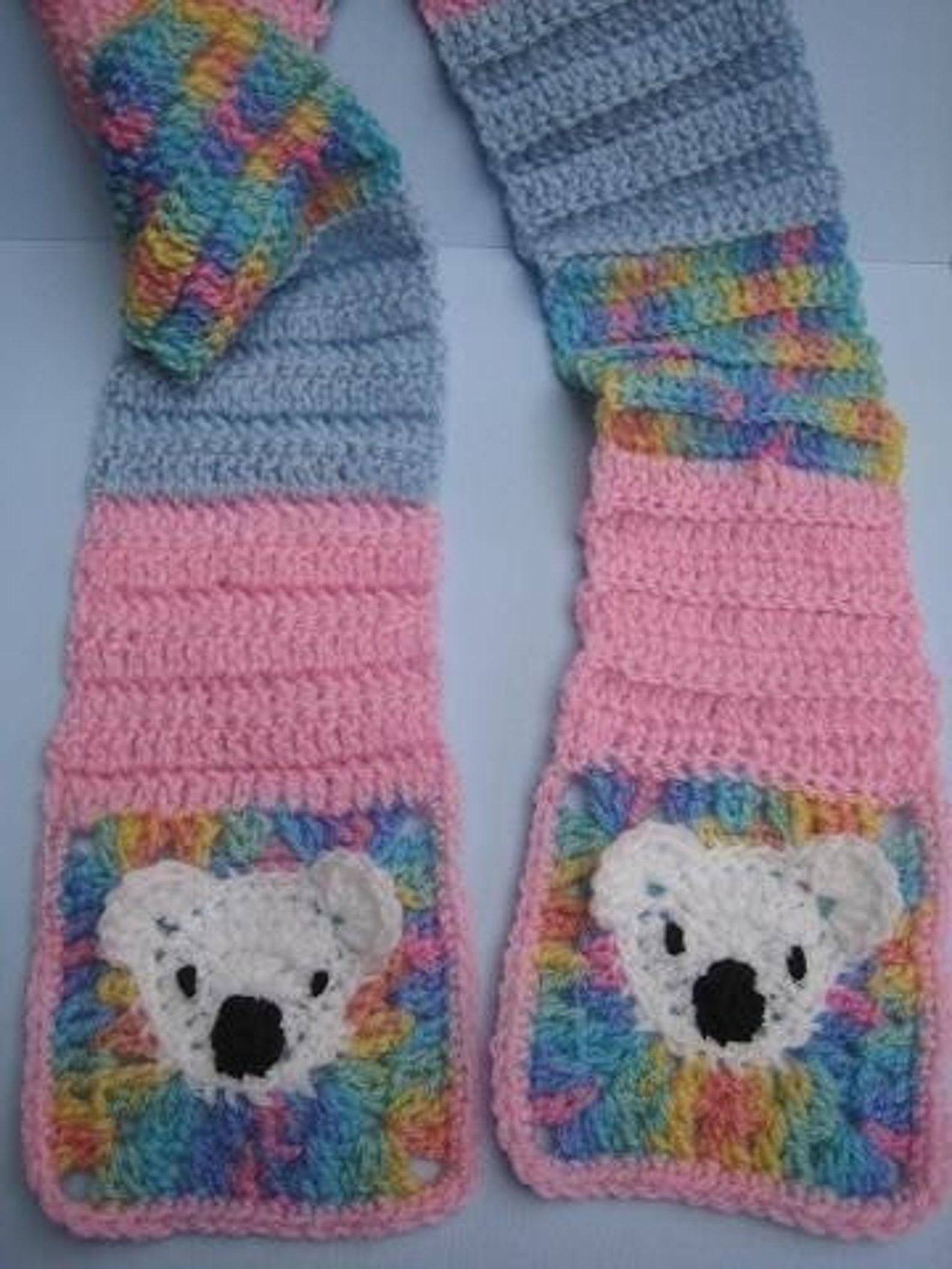 Koala Party Beanie and Scarf crochet Pattern Etsy