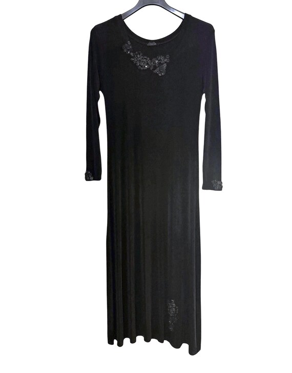 black dress with cape sleeves Long Formal Floor-Length Sheer / 12 140cm This style sits Reworked Leopard Print Dress: Color:Nude Multi APD-AUG26-SALE