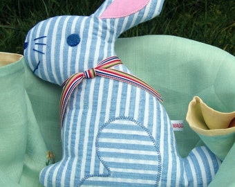 Plush Bunny sewing pattern - INSTANT DOWNLOAD