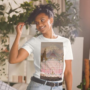 The Grand Budapest Hotel T-Shirt: Wes Anderson Comedy Movie Merch