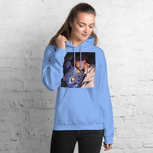 Kpop Demon Hunters Shirt Saja Boys Sweatshirt Cute Blue Tiger Hoodie Demon Hunter Tiger  Sweatshirt Derpy Hoodie