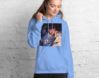 KPop Demon Hunters Saja Boys Hoodie - Offizieller Merch Pullover Mit Grid-Design