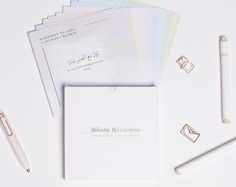 Qur'an Reflection Cards (30 Cards) | The Muslim Journal Company