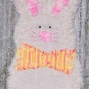 Primitive Country Easter Rag Quilt Bunny Ornies E Pattern PDF