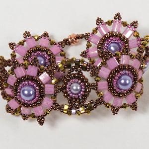 Tutorial  Tila Pearl Peaks Bracelet