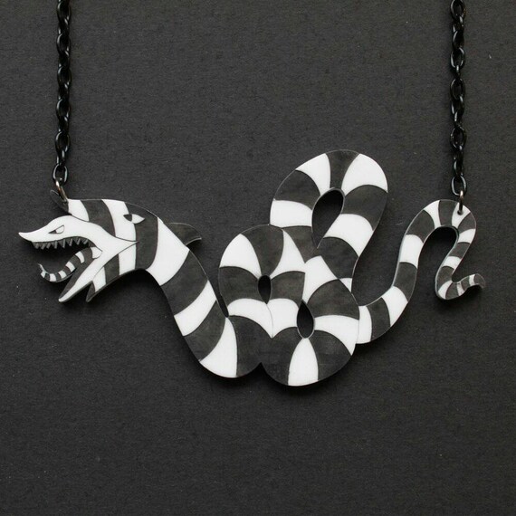 Download Free Beetlejuice Sandworm Necklace Etsy SVG Cut Files