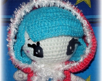 Columbine Icedancer my Baby Blue Amigurumi doll pattern (PDF file)