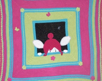 Hello my Fairy    Baby Afghan PDF pattern