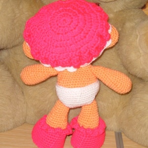 Amigurumi Kawaii Baby Girl crochet pattern image 3