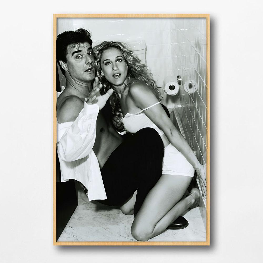 Sex and the City vintage movie poster, minimalist poster, canvas print, wall art, Christmas decor, collectible, birthday gift