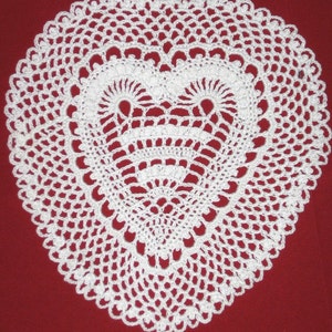 Bullion Heart Doily image 2