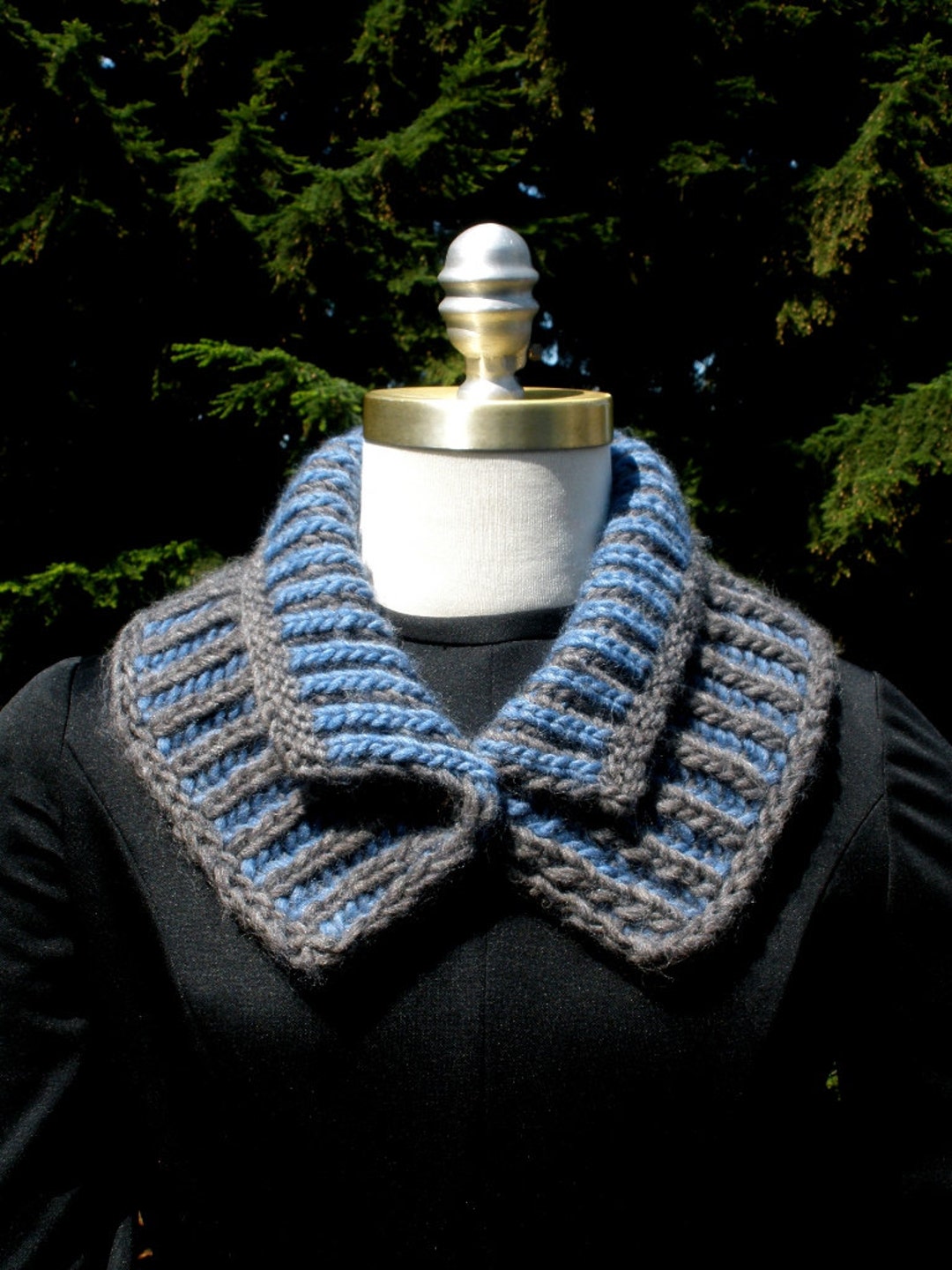 PDF Digital Download Pattern Reversible Brioche Rib Neckwarmer - Etsy