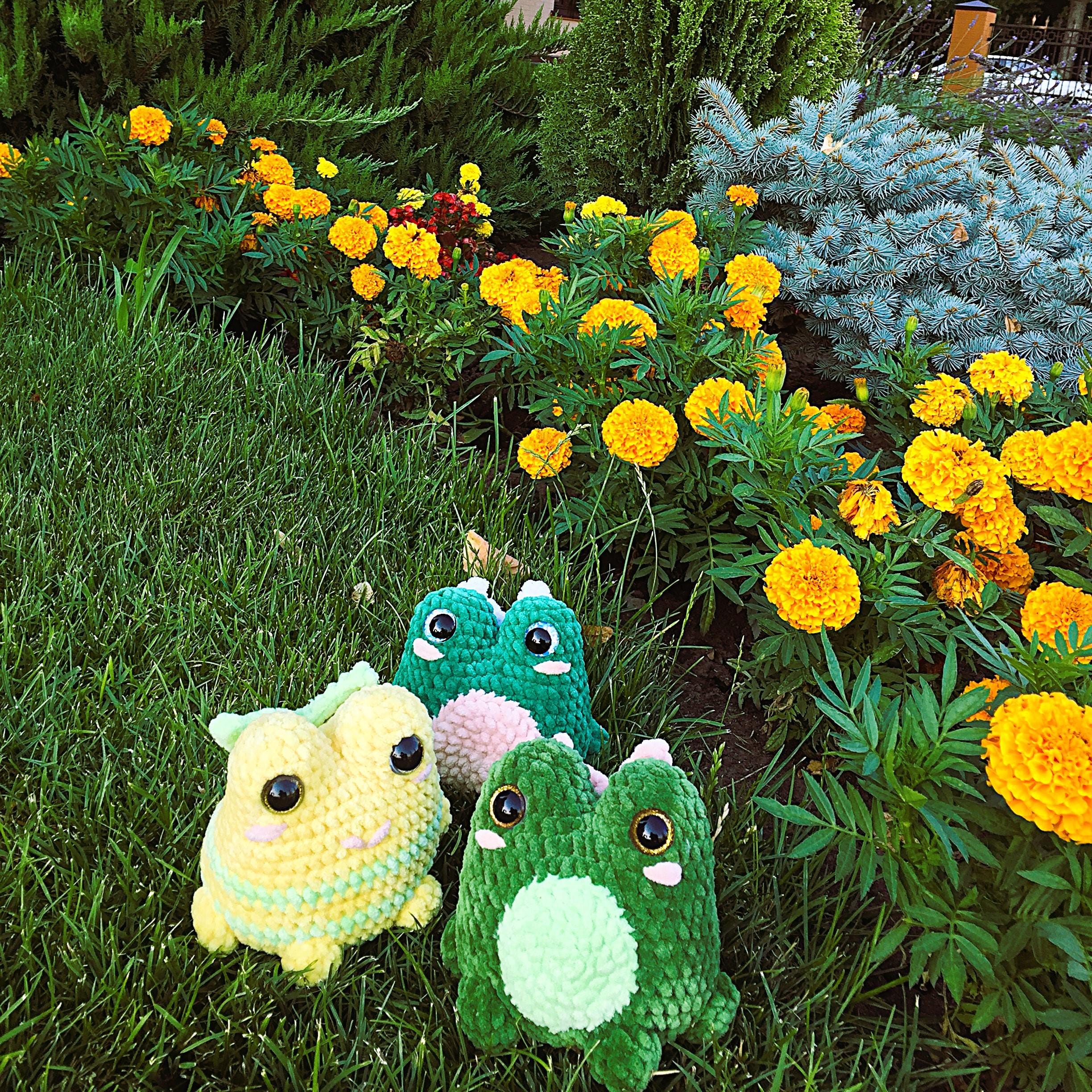 Frog Crochet Pattern Frog Plush Amigurumi Pattern Crochet Pattern for