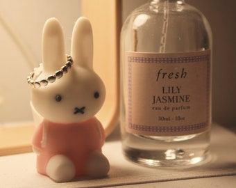 mini miffy figure with basket