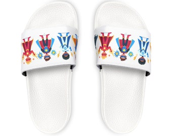 Youth PU Slide Sandals