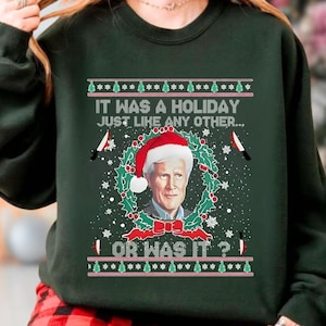 Keith Morrison True Crime Ugly Christmas Sweatshirt, Funny Xmas It Was a Holiday Just Like Any Other Hoodie, Movie Ugly Xmas Shirt