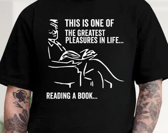 This Is One Of The Greatest Pleasures In Life Reading A Book Shirt, Funny Reading Hoodie, Book Lover Gift, Sarcastic Quote Sweatshirt