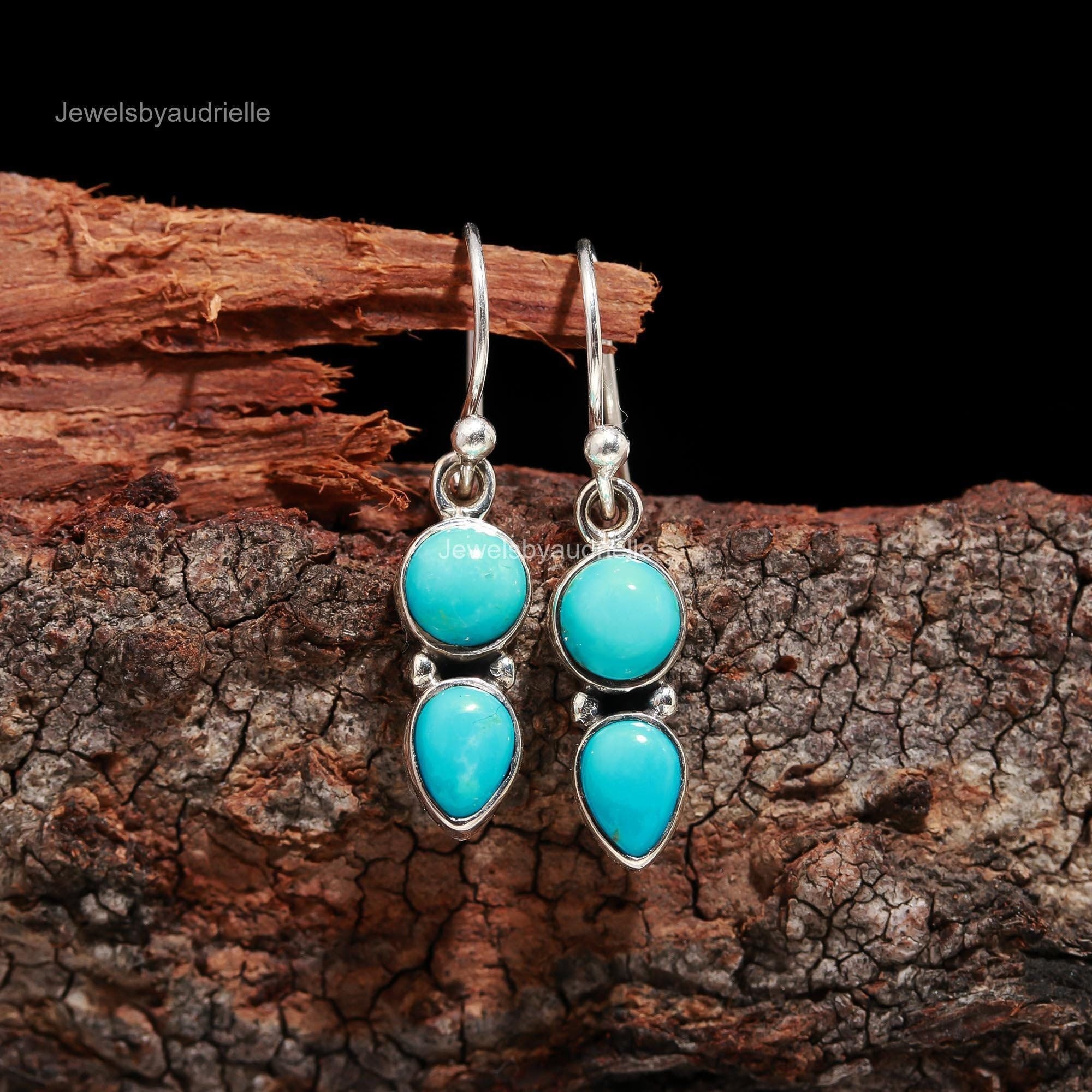 Handmade Beaded Teardrop Earrings, Seed Beads Extra Long Earrings For Women. E 58 SB 26 - Foto 14