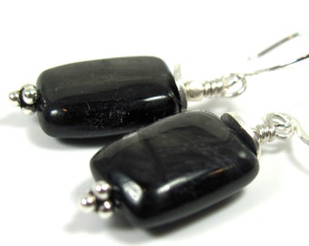 Chocolate Dreams, Chocolate Scapolite, Sterling Silver Earrings