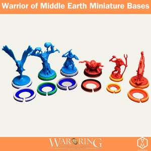 Miniature Bases for Warrior of Middle‑earth – War of the ring Expansion