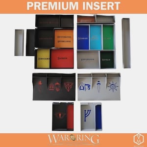 Organizer for War of The Ring | Insert for War of The Ring | War of the Ring Upgrade | War of the ring addon | War of the ring Insert