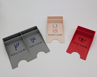 Porta mazzo da pescare och scartare för La Battaglia dei Cinque Eserciti