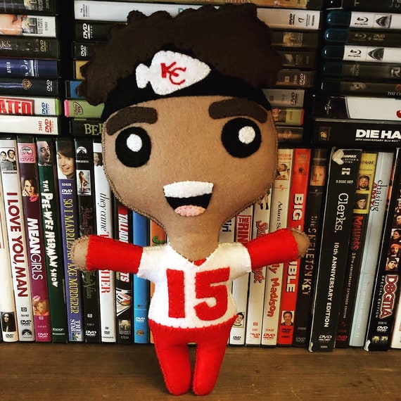 patrick mahomes plush doll