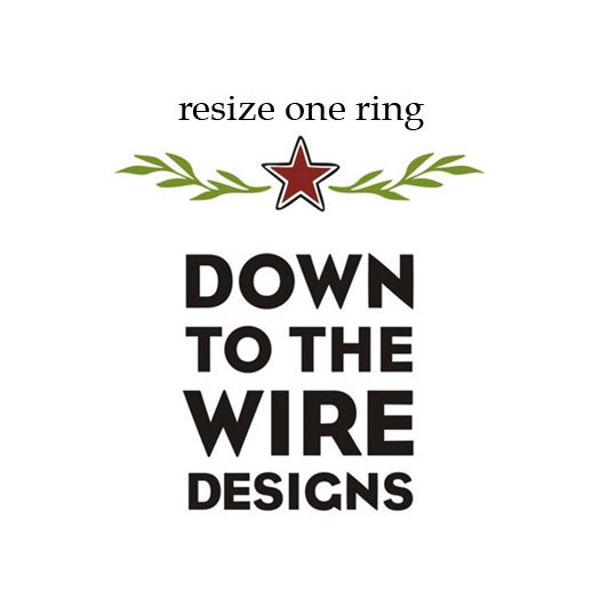 Resize One Ring (Domestic Shipping)