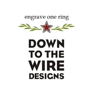 Upgrade: Ring Engraving - Inside of Ring