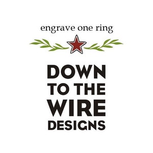 Upgrade: Ring Engraving Inside of Ring image 1