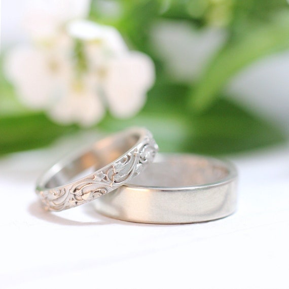 Womens wedding band set Clearance