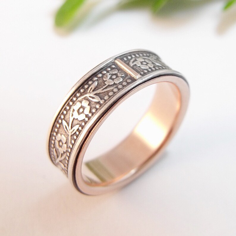 Womens Wedding Band Womens Wedding Ring Mens Wedding Band Mens Etsy