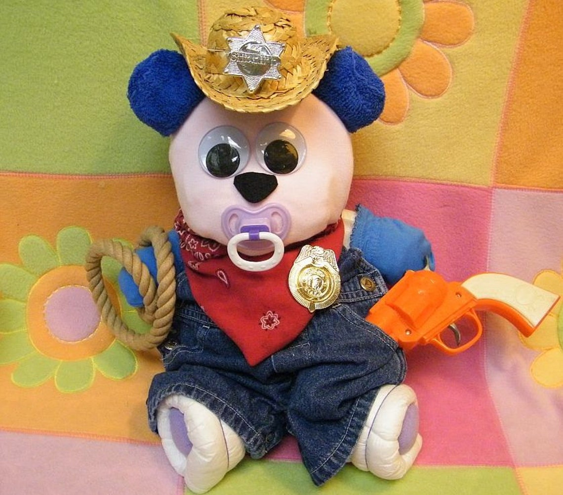 Diaper Bear INSTRUCTIONS diaper cake topper 4 baby shower Etsy Nederland