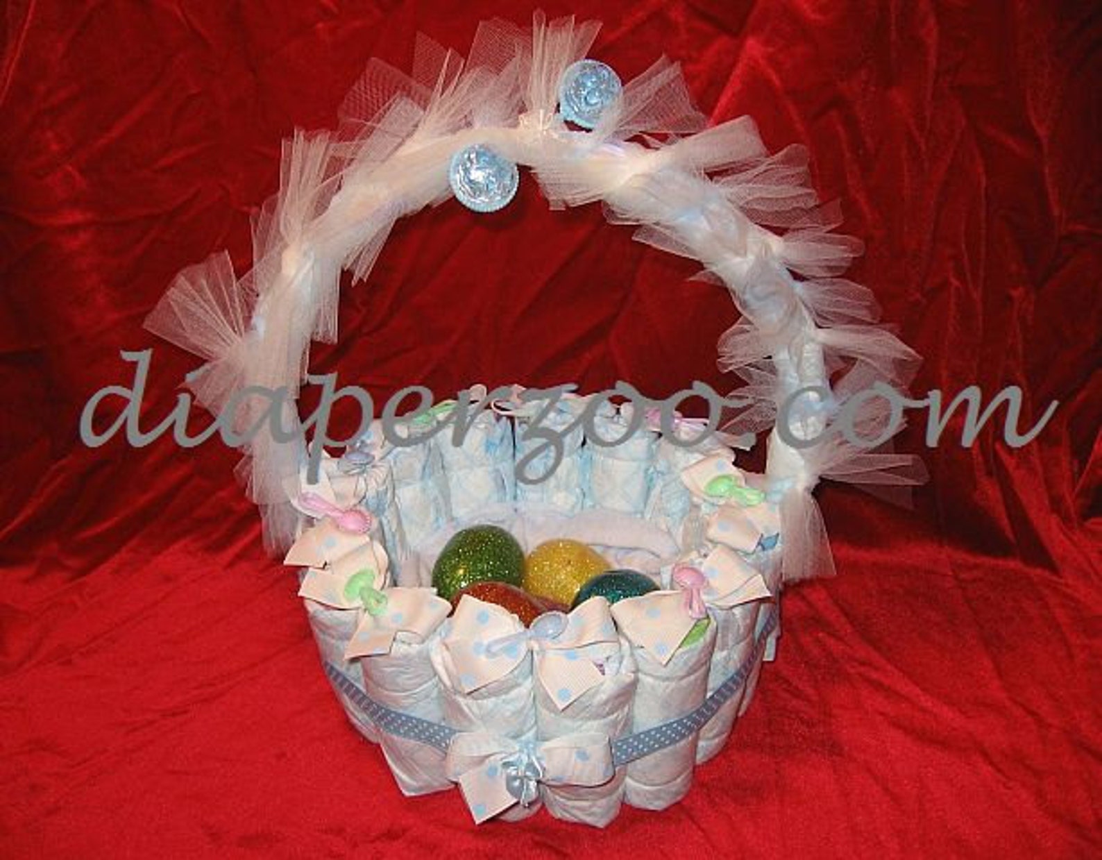 Diaper Basket INSTRUCTIONS. Mothers Day Gift. Fill With Etsy