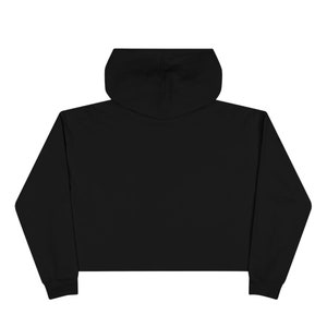 Sudadera con capucha corta para mujer imagen 6