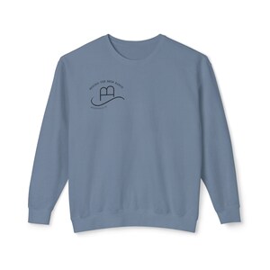 Unisex Lightweight Crewneck Sweatshirt image 2