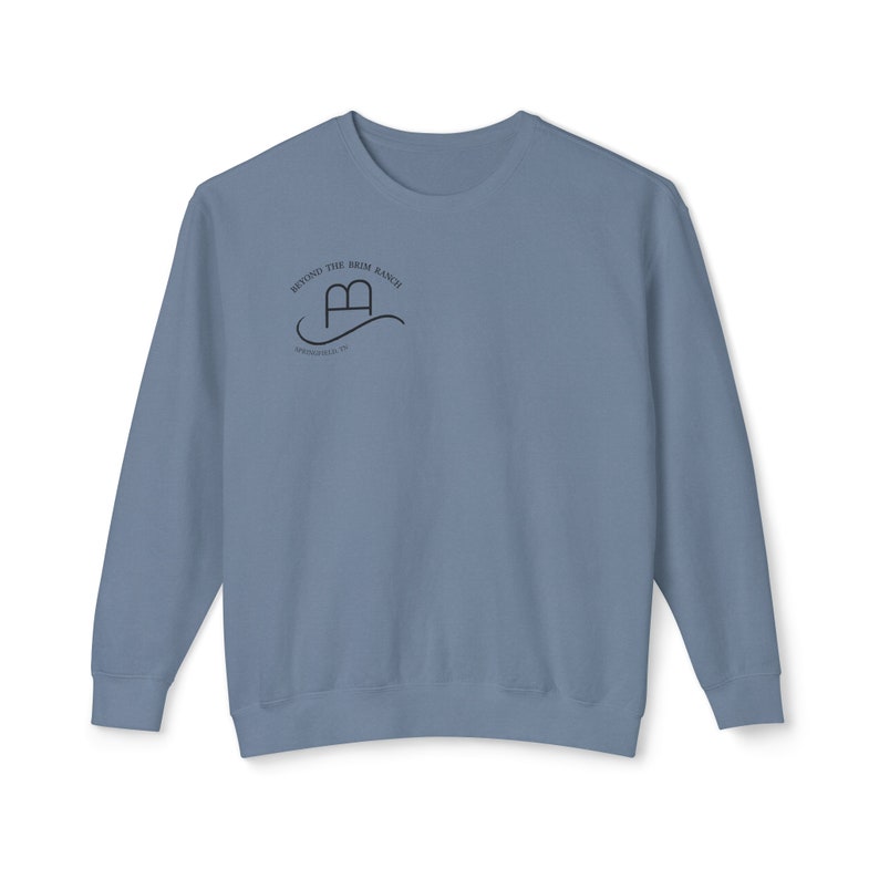 Unisex Lightweight Crewneck Sweatshirt image 2