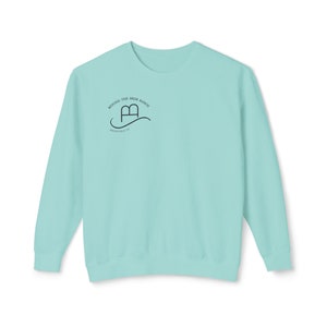 Unisex Lightweight Crewneck Sweatshirt image 3