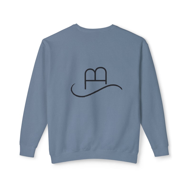 Unisex Lightweight Crewneck Sweatshirt image 9