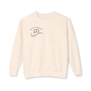 Unisex Lightweight Crewneck Sweatshirt image 5