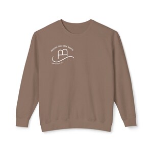 Unisex Lightweight Crewneck Sweatshirt image 4