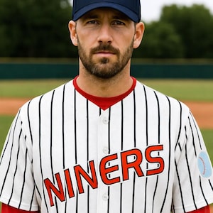 Niners baseball jersey