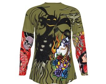 Stefon Costume Club Shirt With Simulated Double Sleeves Stephon - All Cotton!