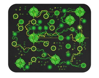 Alien Display LCARS Control Panel Translight Maus Pad 9x8 Mousepad Prop