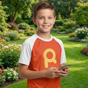 Kids Trainer Short Sleeve T-shirt Costume Uniform