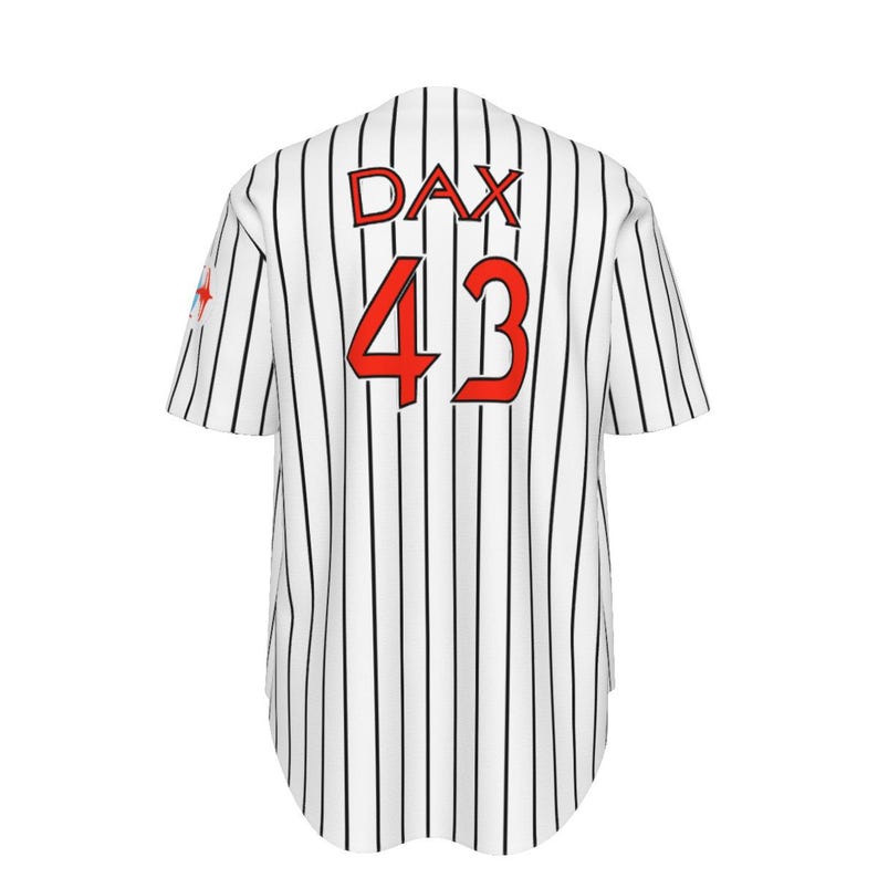 Chemises en jersey pour costume d'uniforme de baseball - Emmenez-moi à l'Holosuite Dax